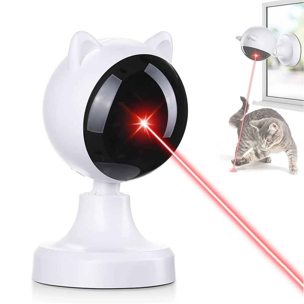 Interactive Automatic Laser Cat Toy for Indoor Fun – Ideal for Cats and Dogs!