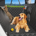 Ultimate Dog Seat Cover - Waterproof, Scratch-Resistant Non-Slip Car Hammock with Seatbelt for Pet Protection