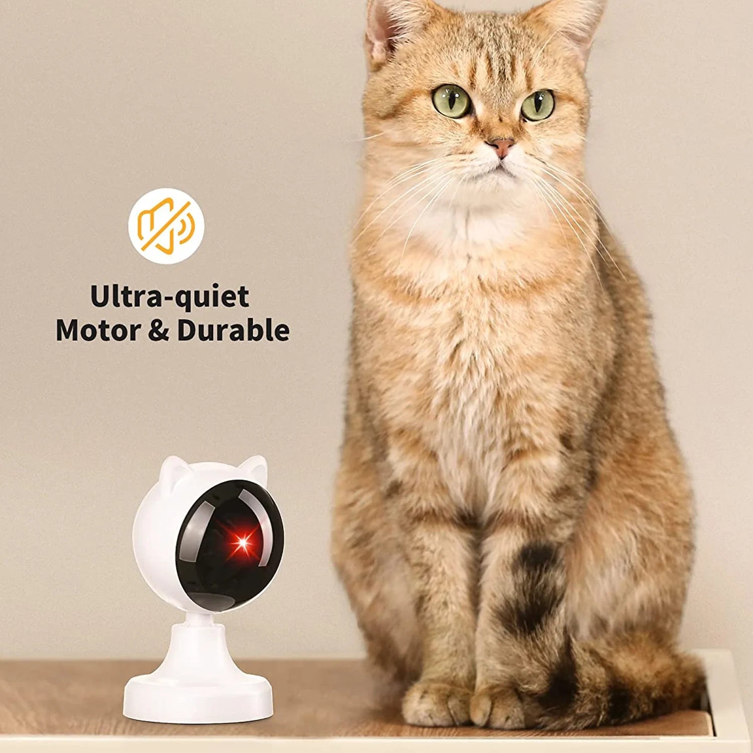 Interactive Automatic Laser Cat Toy for Indoor Fun – Ideal for Cats and Dogs!